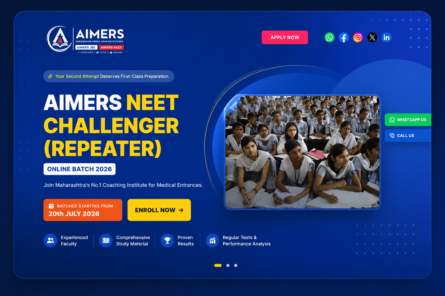 JEE/NEET Coaching Classes 2026 preview 1